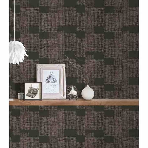 A.S. Creation Desert Lodge 385252 Non-woven tapet Geometrisk 0,53 m x 10,05 m Brons