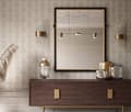 Miniatyrbild 4 av 6: vinyl expanderad 10287-37 non-woven tapet barock 0.53 x 10.05 m Erismann Versailles grå
