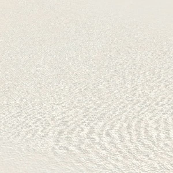 enkelfärgad tapet M1-No.11059 vit crème Tadessi 10,05 m x 0,53 m