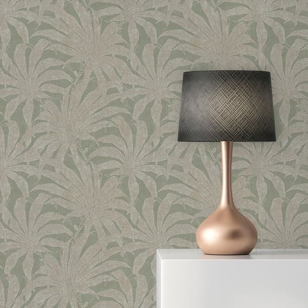 Papper Tapet Lenni Blommor M1-No.10999 Värd Guld Tadessi 10.05 m x 0.53 m