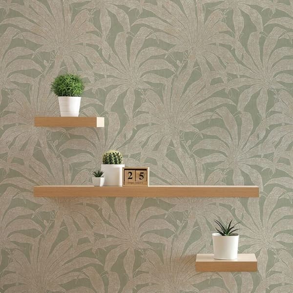 Papper Tapet Lenni Blommor M1-No.10999 Värd Guld Tadessi 10.05 m x 0.53 m