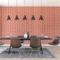 Miniatyrbild 3 av 5: Grafiskt Tapet M1-No.10914 Non-Woven Röd Orange Tadessi 8.50 m x 0.53 m