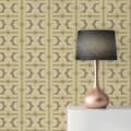 Miniatyrbild 3 av 5: Grafiskt Tapet M1-No.10915 Non-Woven Brun Grön Tadessi 8.50 m x 0.53 m