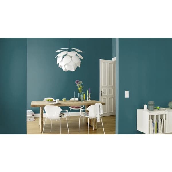 Rasch Poetry II 542462 Tapet non-woven enfärgad 0.53 m x 10.05 m Blå