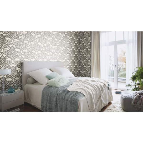 Rasch Poetry II 547337 Non-woven tapet baroque 0,53 m x 10,05 m Svart