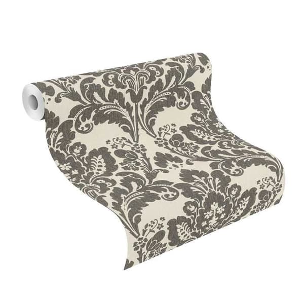Rasch Poetry II 547337 Non-woven tapet baroque 0,53 m x 10,05 m Svart