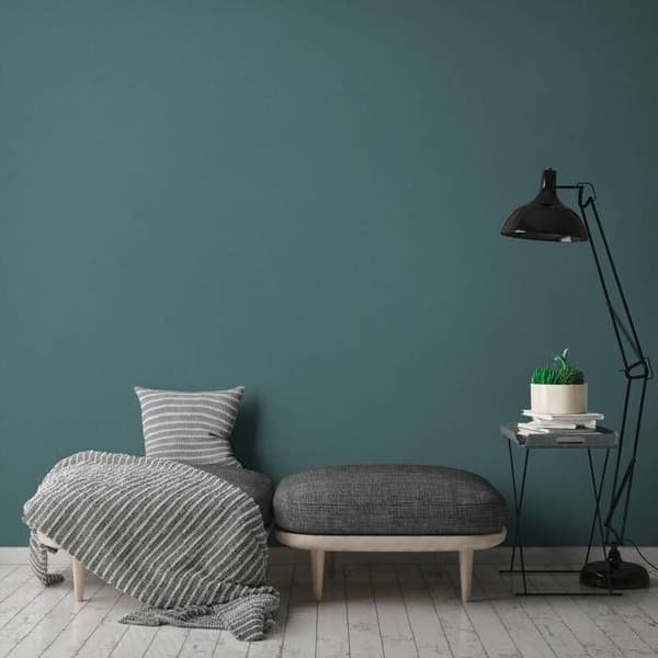 A.S. Creation Attractive 2 390399 Non-woven tapet ensfärgad 10.05 x 0.53 m Blå