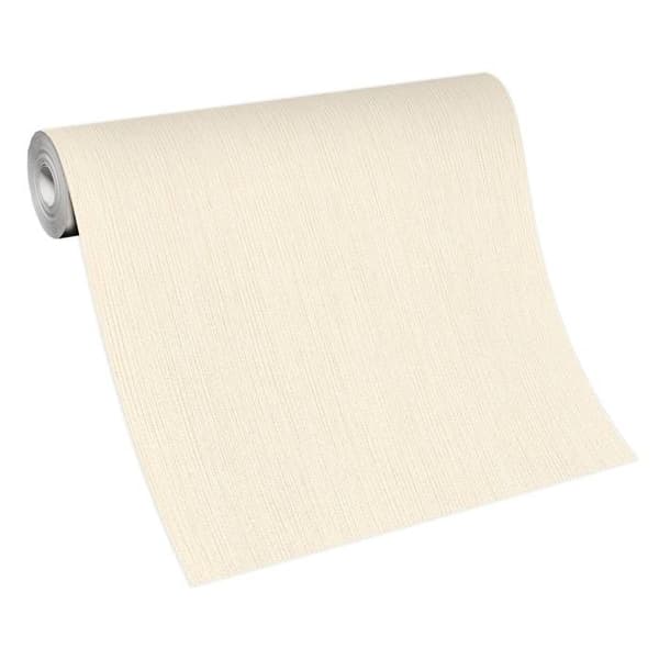 vinyl expanderad 5424-14 non-vävd tapet enfärgad 0.53 x 10.05 m Erismann Bestseller crème