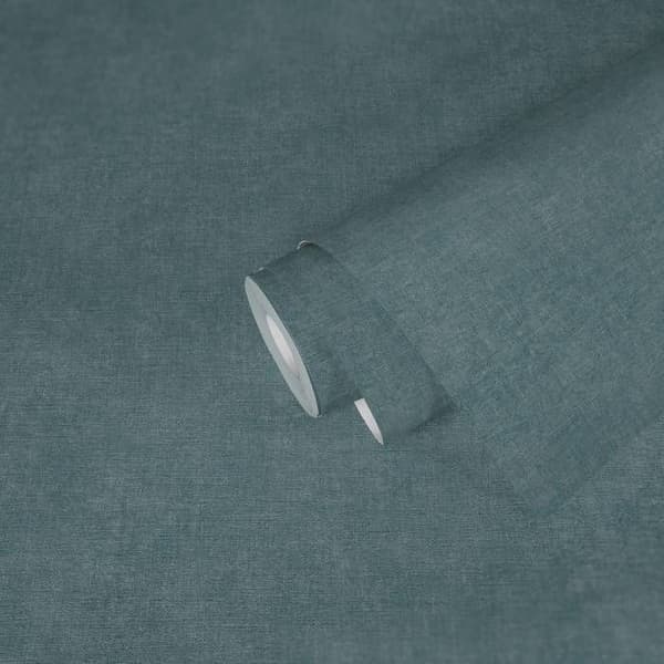 A.S. Creation Smart Surfaces 395669 Vinyltapet Non-Woven Enfärgad 0.53 x 10.05 m Blå