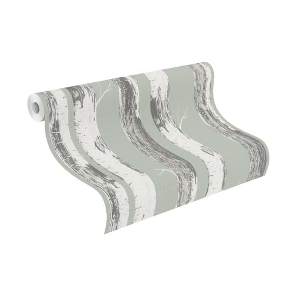 tapet i papper 285413 tapet blommor floral 53 x 1005 cm Rasch Selection grön
