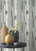 Miniatyrbild 6 av 6: tapet i papper 285413 tapet blommor floral 53 x 1005 cm Rasch Selection grön
