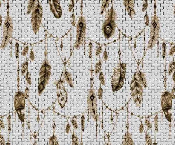 A.S. Creation Tapetkollektion Atelier 47 DD117595 Fjädrar Beige