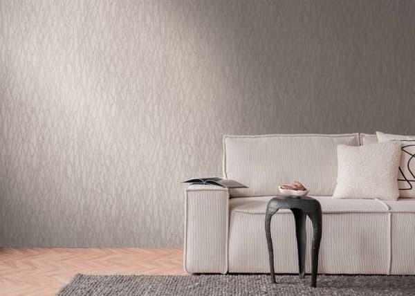 A.S. Creation Smart Surfaces 395633 Non-woven tapet stensstruktur 0.53 x 10.05 m Grå