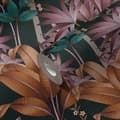 Miniatyrbild 1 av 6: A.S. Création AP ARCADE 391721 non-woven tapet blommor floral 10.05 x 0.53 m svart vardagsrum sovrum kontor
