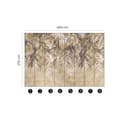 Miniatyrbild 3 av 4: Fototapet 2536V-11 digitaltryck träd löv 3 x 2.7 m Erismann Fashion for Walls digital Beige