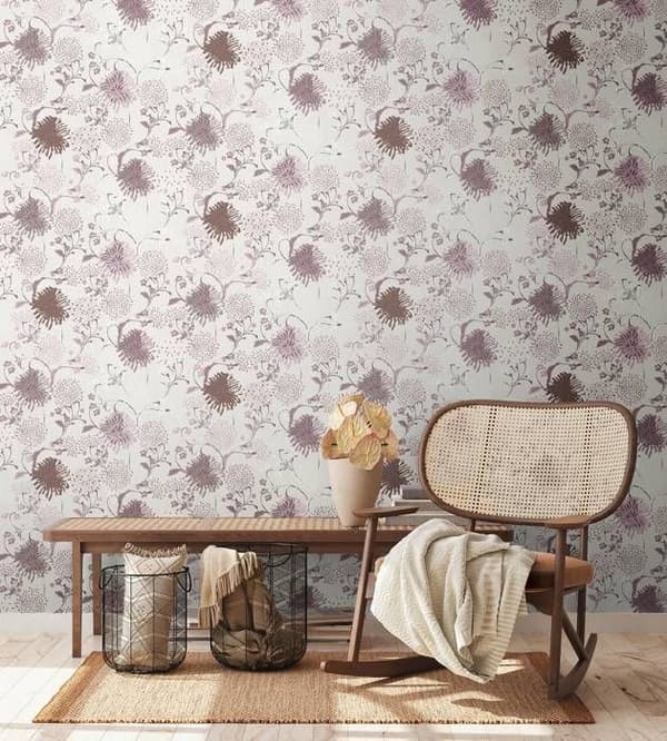 A.S. Creation Turnowsky 389001 Tapet Nonvävd Blommor 10.05 x 0.53 m