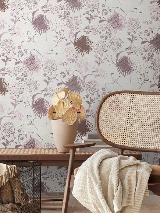 A.S. Creation Turnowsky 389001 Tapet Nonvävd Blommor 10.05 x 0.53 m