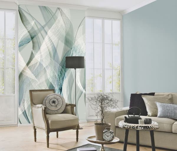 Fototapet 2271-20 grafisk digitaltryck 1,5 x 2,8 m Erismann ELLE digital grön