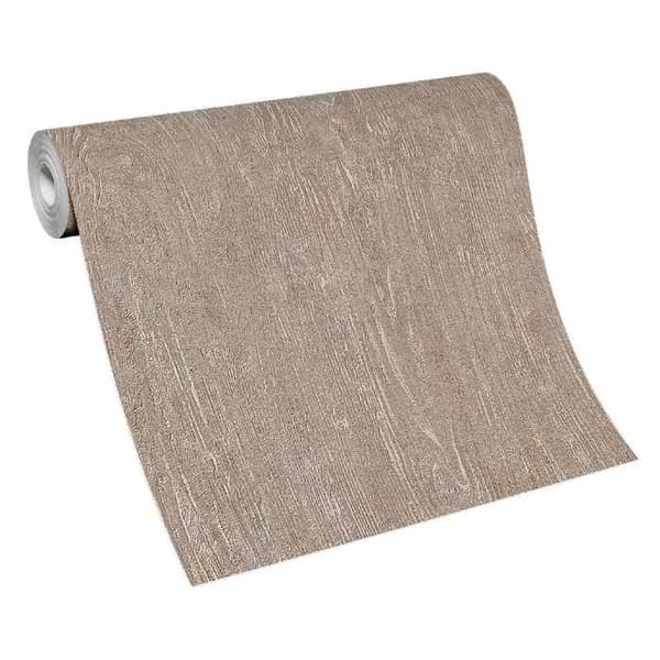 Papper non-woven 10307-32 Papper Pierre Béton 0,53 x 10,05 m Erismann Focus Marron