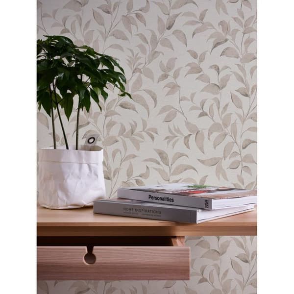 A.S. Creation Premium Vägg 2 389622 Non-Woven Tapet Blommor 10.05 x 0.53 m Vit