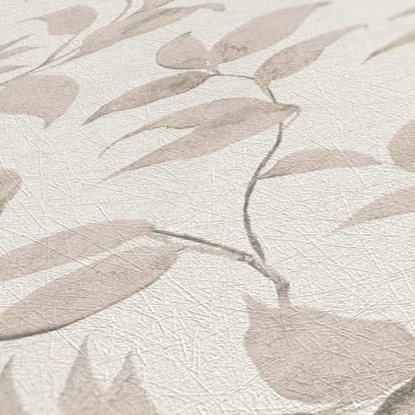 A.S. Creation Premium Vägg 2 389622 Non-Woven Tapet Blommor 10.05 x 0.53 m Vit