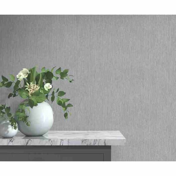 vinyl expander 10396-10 non-vävd tapet enfärgad 0,53 x 10,05 m Erismann Collage grå
