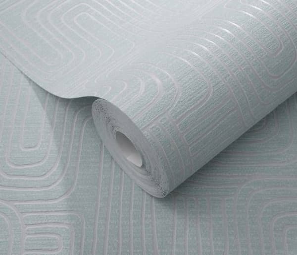 vinyl expansé 10461-35 tapet non-woven grafisk 0.53 x 10.05 m Erismann Opus grön