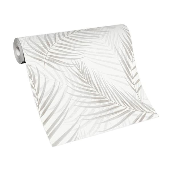 Non-woven tapet 10221-31 Tapet Blommor Floral 0.53 x 10.05 m Erismann GMK - Fashion For Walls Grå