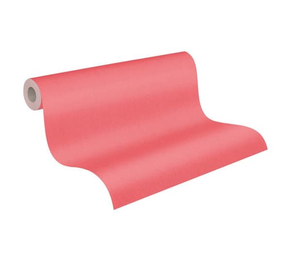 Arkitekts Papper Uni Blommig Impression non-woven tapet 10,05 m x 0,53 m röd Made in Germany 377502 37750-2