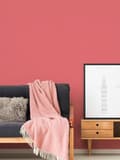 Miniatyrbild 2 av 6: Arkitekts Papper Uni Blommig Impression non-woven tapet 10,05 m x 0,53 m röd Made in Germany 377502 37750-2