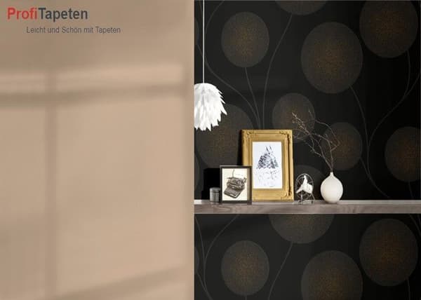 A.S. Creation Spot 3 305473 non-woven tapet blommönster 0,53 m x 10,05 m metallisk