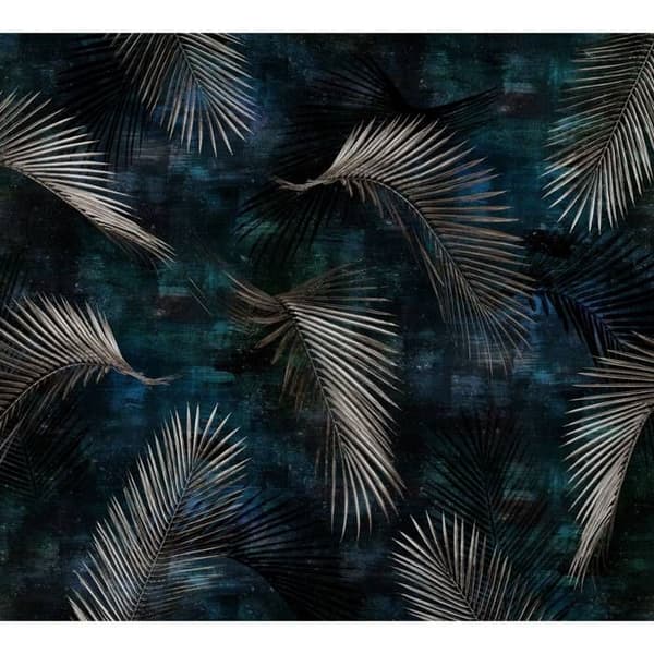 Fototapet 2243-25 digitaltryck träd blad 3 x 2.7 m Erismann Art Edition blå