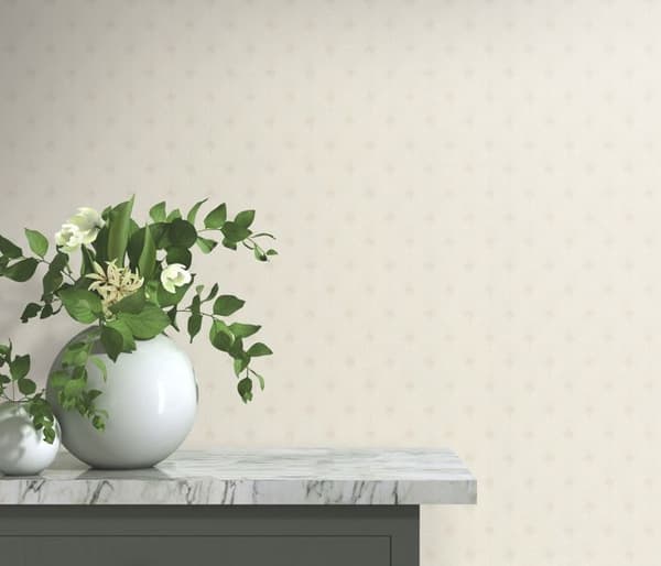 Papper tapet 10346-14 Barocktapet 0,53 x 10,05 m Erismann Versailles Crème