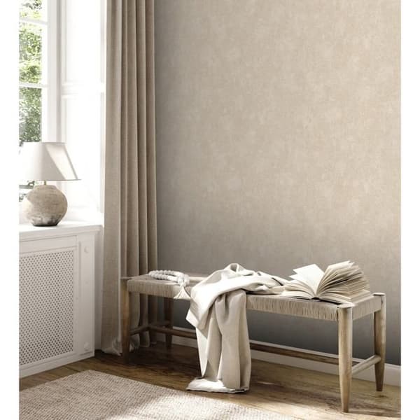 A.S. Creation Premium Vägg 2 389699 Non-woven Tapet Enfärgad 10.05 x 0.53 m Ecru