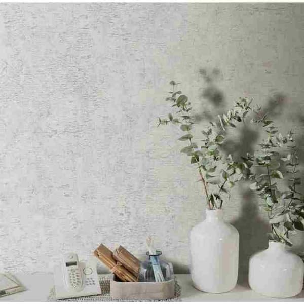 vinyl expander 10385-14 non-vävd tapet sten betong 0.53 x 10.05 m Erismann Lim creme