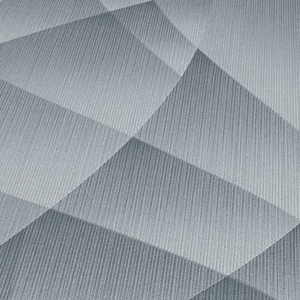Tapet non-woven 10374-29 Grafiskt tapet 0,53 x 10,05 m Erismann Fashion for Walls silverfärgad