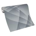 Miniatyrbild 5 av 6: Tapet non-woven 10374-29 Grafiskt tapet 0,53 x 10,05 m Erismann Fashion for Walls silverfärgad