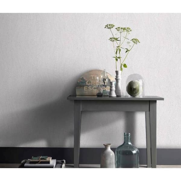 vinyl expanderad 10317-01 non-woven tapet randiga vågor 0.53 x 10.05 m Erismann Evolution vit