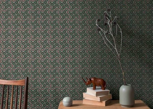 A.S. Creation Art of Eden 390611 Non-woven tapet Grafisk 10.05 x 0.53 m Röd