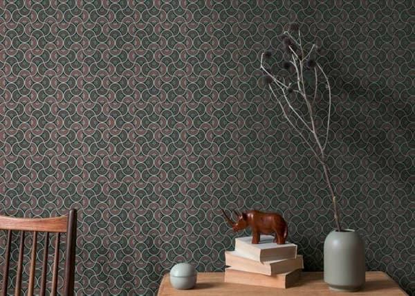 A.S. Creation Art of Eden 390611 Non-woven tapet Grafisk 10.05 x 0.53 m Röd