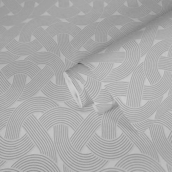 A.S. Creation tapet Art Deco Art Deco 391754 non-vävd grå silver Art Deco Tadessi 10,05 x 0,53 m