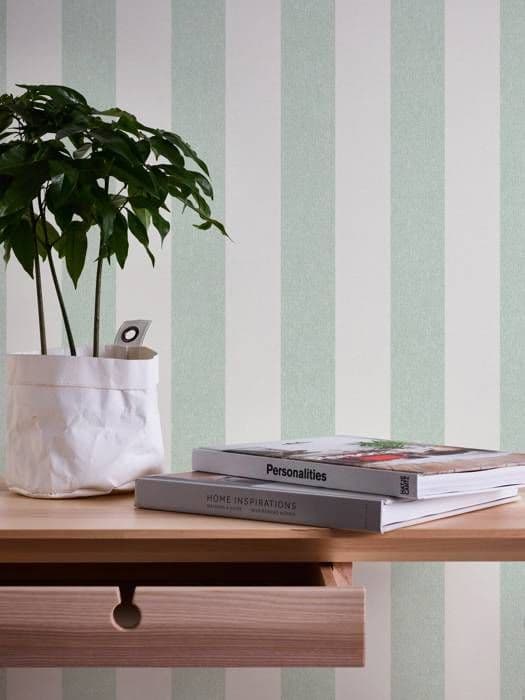 A.S. Creation Attraktiv 2 390292 Tapet Non-woven Ränder 10,05 x 0,53 m Grön