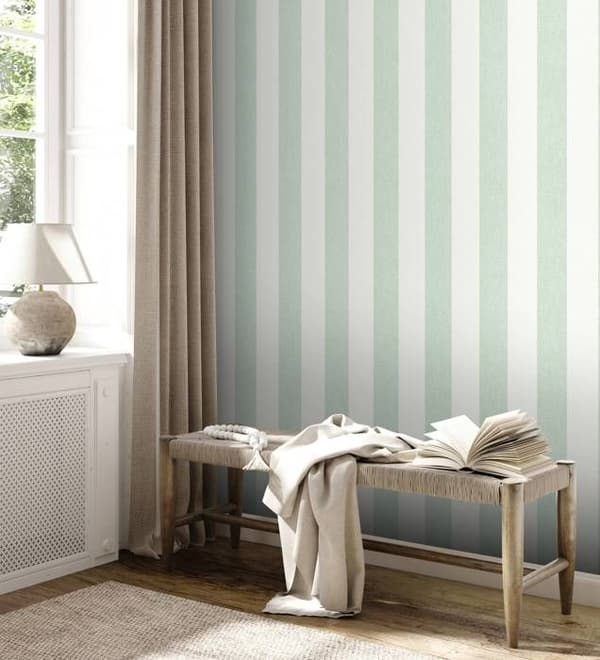 A.S. Creation Attraktiv 2 390292 Tapet Non-woven Ränder 10,05 x 0,53 m Grön