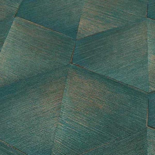 Non-woven tapet 10370-19 Grafisk tapet 0,53 x 10,05 m Erismann Fashion for Walls Grön