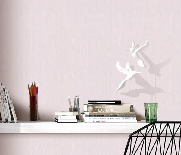 vinyl expanderad 10080-05 enfodrad tapet enfodrad 0.53 x 10.05 m Erismann Cyrill Rosa