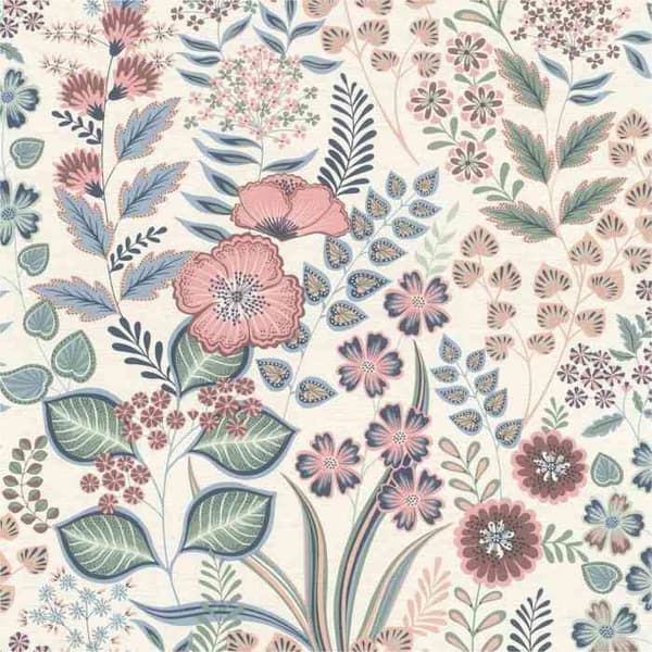 non-woven tapet 792812 tapet 53 x 1005 cm Rasch Selection rosa