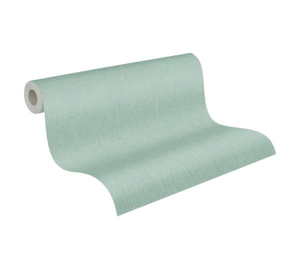 A.S. Creation 396511 Non-woven tapet Uni 0.53 x 10.05 m Grön
