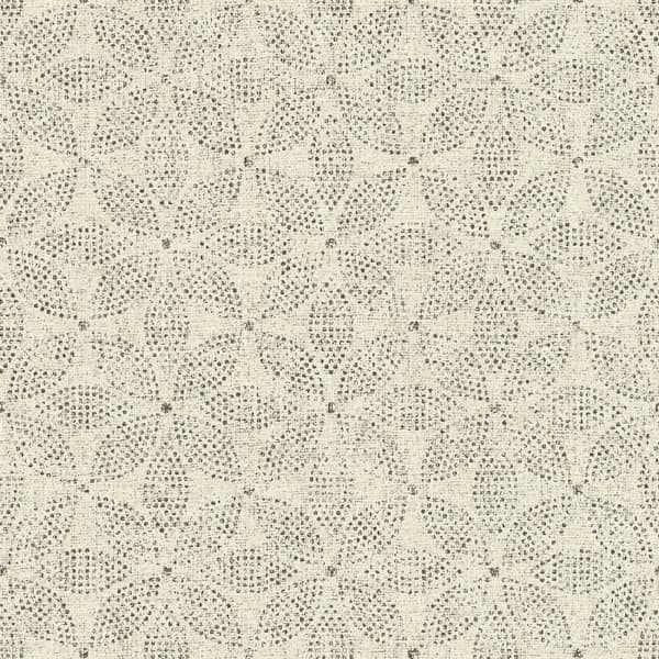 Grafiskt tapet Noan M1-No.2907 | Non-woven tapet | Svart | Crème | Geometrisk | Punkter