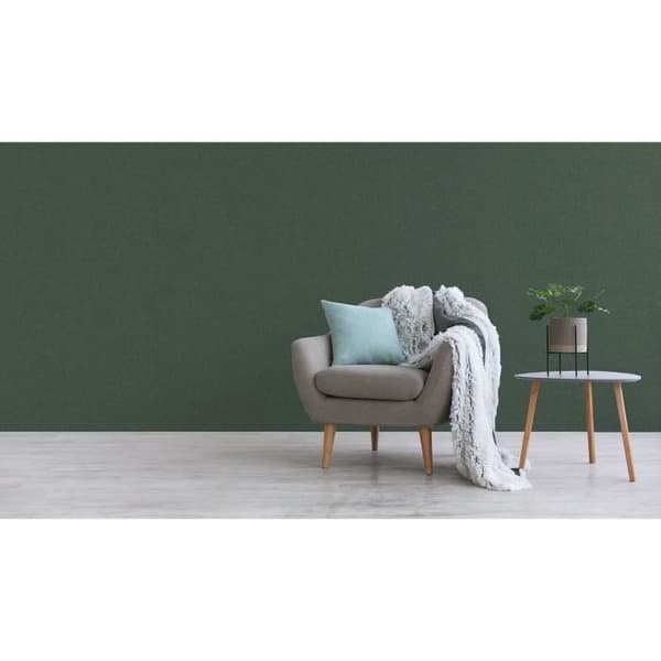 Enfärgat tapet M1-No.3130 | Non-woven tapet | Grön | Enfärgad