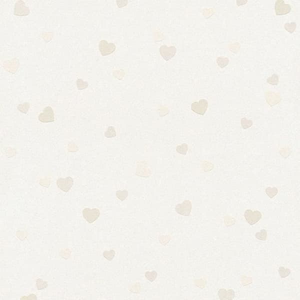 Tapet barnrum M1-No.2600 | Tapet | Beige | Ung | Hjärta